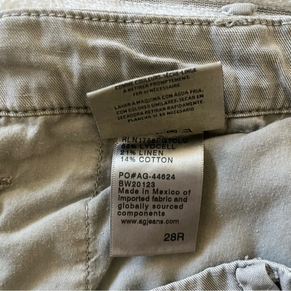 AG Evan Linen Blend Pants